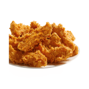 KRISPY CHICKEN DK WITH A BISCUIT