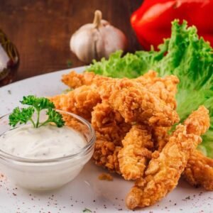 TENDERS WITH A BISCUIT