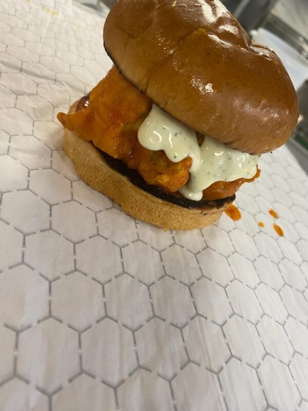 BUFFALO CAULIFOWER SANDWICH WITH RANCH